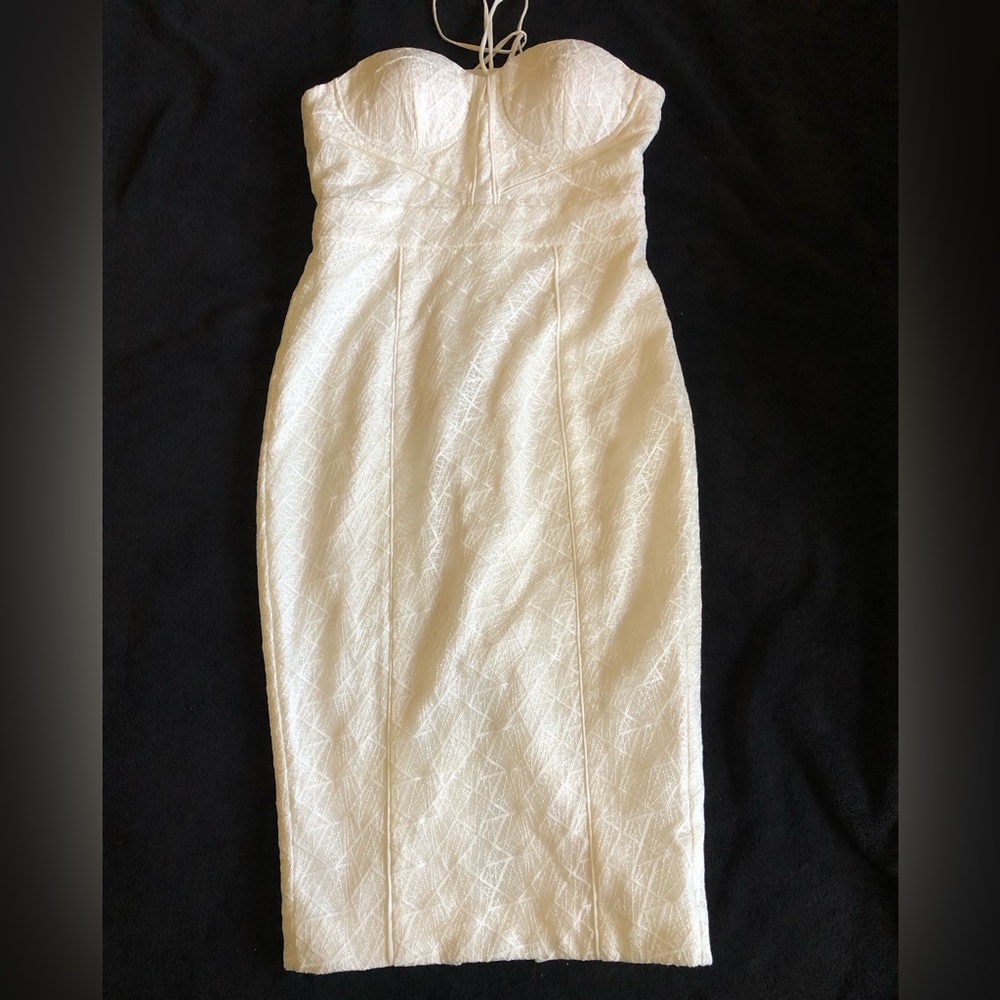 Misha Collection white dress